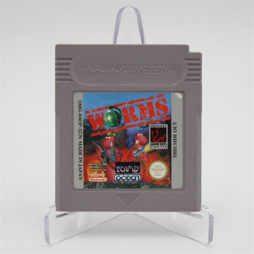 Worms - Game Boy Original spil (B Grade) (Genbrug)